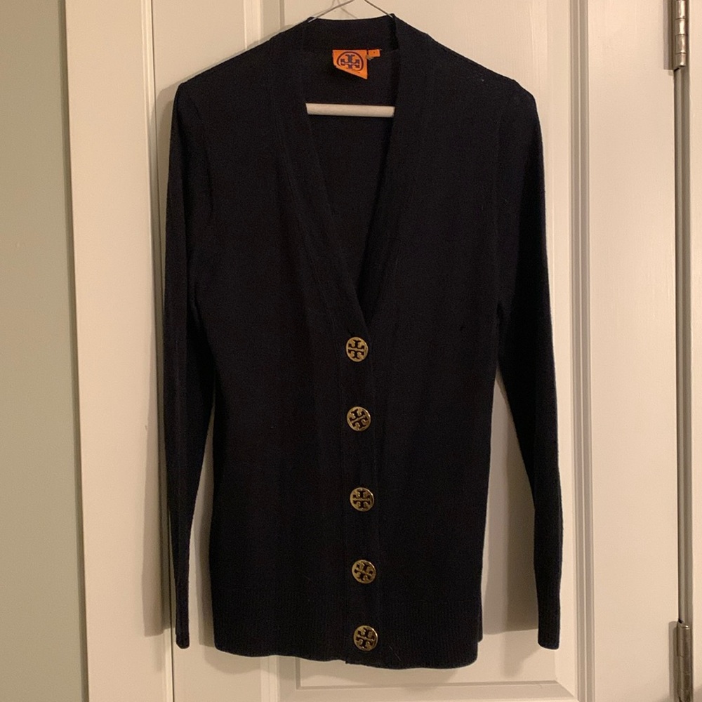 Tory Burch Merino Wool Cardigan - damaged